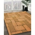 thumbnail image 3 of Ahgly Company Machine Washable Indoor Rectangle Transitional Yellow Area Rugs, 4' x 6', 3 of 7