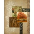 thumbnail image 3 of Marcon, Michael 12x14 Black Modern Framed Museum Art Print Titled - Orange Trees, 3 of 5