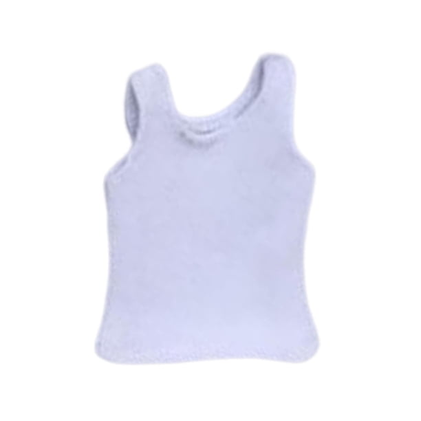 Figuras de soldado masculino de 6 pulgadas con chaleco suelto, disfraz de tela suave. blanco