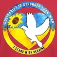 thumbnail image 3 of CafePress - I Stand With Ukraine T Shirt - Men's Classic Graphic Cotton T-Shirt, 3 of 4