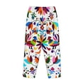 thumbnail image 5 of Xecao Mexican Bright Style Women's Straight Lounge Pajama Pants: The Epitome of Relaxed Sleepwear, 5 of 9