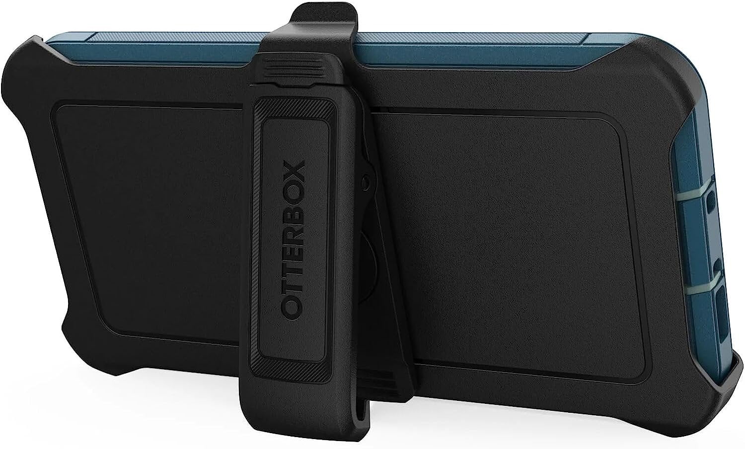 OtterBox Galaxy S23+ Only - Defender Series Case - Manoeuvre Blue, Rugged & Durable - with Port Protection - Includes Holster Clip Kickstand - Non-Retail Packaging