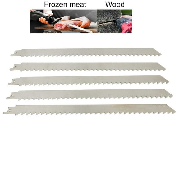 5PCS Saw Blades Reciprocating Cutting Ice and Meat Lightweight Sharp Jigsaw Blade For BOSCH Power Tools Accessories
