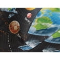 thumbnail image 4 of Ambesonne Milky Way Quilted Bedspread Set 3 Pcs, Solar System Planet, King Size, Multicolor, 4 of 5