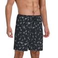 thumbnail image 2 of Sikiie Wireless Antenna Icon Mens Pajama Shorts, Lightweight Lounge Pant with Pockets Soft Sleep Pj Shorts for MenXX-Large, 2 of 6