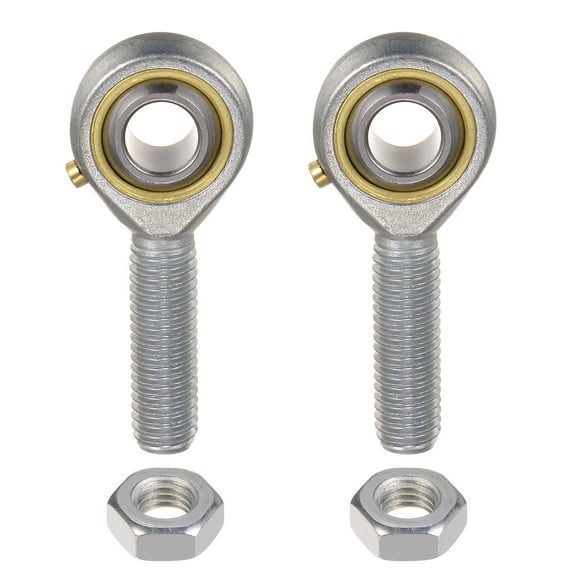 Unique Bargains Male Rod End Bearing Right Hand Thread Includes Jam Nut 61mm