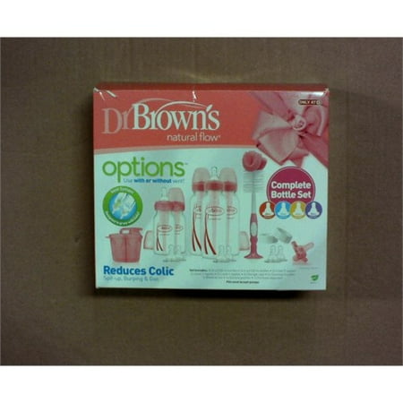 Dr. Browns Options+ Baby Bottle Gift Set - Pink