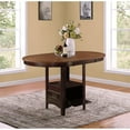 thumbnail image 3 of Bowery Hill Table à Manger en Bois Extensible en Chocolat, 3 of 3