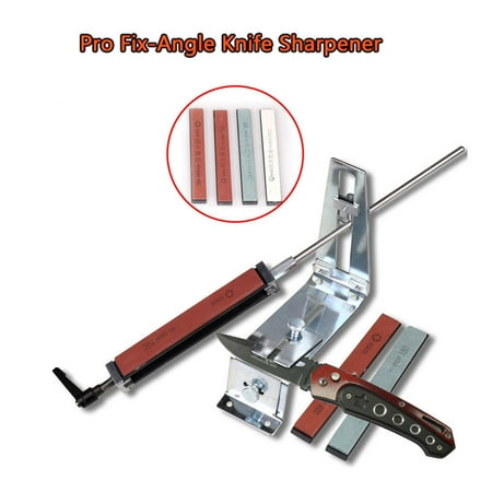 

Kaesi Professional Stainless Steel Fixed Angle Kitchen Knife Sharpener with Stones