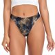 thumbnail image 1 of Fotbe Watercolor Snake Skin Tanga Sin Costuras para Mujer con Estampado – Panties Invisibles, Transpirables y Cómodos para Uso Diario-Medium, 1 of 5