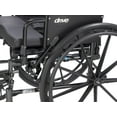 thumbnail image 5 of Drive Medical Cruiser III Light Weight Wheelchair with Flip Back Removable Arms, Desk Arms, Elevating Leg Rests, 20" Seat, 5 of 8