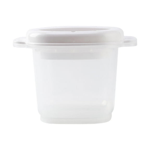 Fiocias Microwave Rice Cooker Heat Resistant Easy to Clean Lunch Box with Lid Detachable