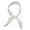 White, variant on Pack of 12 Solid Ribbon Scarves, Head Neck Pocket Square Scarf (Yellow)