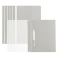 thumbnail image 1 of Unique Bargains Report Covers, 6 Pcs Plastic Clear Front File Sheet Document Presentation Binder Folder Protector, Grey, 1 of 4