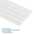 thumbnail image 4 of Uxcell 20CM/8Inch Reed Diffuser Stick, 50 Pack Refill Sticks with PET Bottle for Home Office Hotel Party Wedding, White, 4 of 7