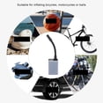 thumbnail image 3 of Electric Bike Air Pump, 120PSI Fast Inflation Compact Motorcycle Electric Tiny Pump Rugged  for Ball, 3 of 7