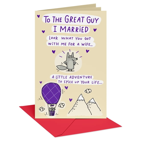 American Greetings Funny Romantic Valentine's Day Card for Husband (Spice up Your Life)