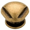 thumbnail image 1 of Liberty Hardware 62933AB 1.25 in. Antique Brass Triangle Top Knob, 1 of 4
