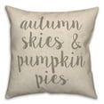 thumbnail image 2 of Creative Products Autumn Skies Pumpkin Pies 18 x 18 Spun Poly Pillow, 2 of 3