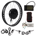 thumbnail image 3 of Kit de conversión de bicicleta eléctrica 48V1500W, controlador de Motor trasero de 26 pulgadas, Panel S866, accesorios de Sensor de palanca de freno de acelerador de pulgar, 3 of 14