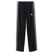 Adidas Youth Tech Fleece Pants, Black/White, Small (8)