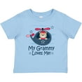 thumbnail image 3 of Inktastic Grammy Loves Me Grandson Bear Boys Baby T-Shirt, 3 of 5