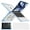 Serenity Blue, variant on IBENZER Hexpact Case for M2 2023 2022 MacBook Air 13 inch A2681, Heavy Duty Case with Keyboard Cover & Screen Film & Screen Lock for M2 Mac Air 13 with Touch ID, SerenityBlue, W-AT13-KK-SRL+2