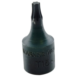 

1/4 Drive Internal Torx Socket T-15