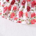 thumbnail image 4 of Bearichfupo 2024 Summer Puffy Sleeve + Printed Slip Dress Fashion Everything Casual Two Piece Set, Sizes 18-24 Months, 4 of 6