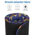 thumbnail image 3 of Long Mouse Pads for Desk,Dark Blue Rainbow Pattern Desk Mats on Top Of Desks, Desk Mouse Pad Extra Large with 3mm Non-Slip Base and Stitched Edge for Gaming,Office,Work,Home 47.3"x23.6", 3 of 6