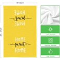 thumbnail image 6 of Yellow Home Sweet Home Boho Kitchen Towels Dish Towels, 18x26 Inch Summer Decoration Hand Towels Set of 2, 6 of 6