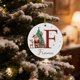 thumbnail image 1 of Adornos navideños, 26 letras, adornos colgantes para árbol de Navidad, adornos navideños personalizados, adornos navideños DIY, decoración navideña, decoración colgante para árbol de Navidad, artículo, 1 of 5