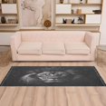 thumbnail image 6 of Bed Long Carpet Bed Rug 72x23.5In Indoor Non-Slip Durable Carpet Floor Mat Runner Rug Bedroom Hallway Carpet Machine Washable Beautiful Tiled Lion, 6 of 8