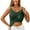 Green, variant on Prolriy Tank Top for Women, Women with Breast Pad Short Large Backless Small Vest with Back Underwear Womens Tops Spring Summer Tops for Women Black L