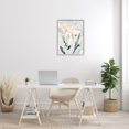thumbnail image 2 of Stupell Industries Traditional White Flower Blossoms Watercolor Detail Painting Gray Framed Art Print Wall Art, Design by Lanie Loreth, 2 of 7