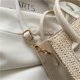 thumbnail image 5 of LHSHID Straw Beach Tote Shoulder Bags Women Hand-Woven Leather Crossbody Handbag Purse, 5 of 6