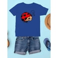 thumbnail image 3 of Smiling Ladybug T-Shirt Juniors -Image by Shutterstock,  x-Large, 3 of 4