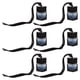 thumbnail image 3 of 6pcs Car Perfume Diffuser Refillable Car Air Freshener 8ml Empty Hanging Fragrance Bottle, 3 of 5