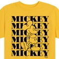thumbnail image 3 of Disney - Mickey Mouse - Mickey Cheer - Youth Short Sleeve Graphic T-Shirt, 3 of 5