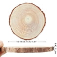 thumbnail image 2 of Rebanadas de Madera FSWCCK 17 Piezas Sin Terminar de 13-14 cm para Manualidades, 2 of 7