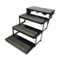 thumbnail image 2 of Lippert Components Entry Step 3694042 Series 23; Triple Electric Folding Step; 24 Inch Tread Width x 8 Inch Depth; With 8 Inch Rise; Up To 300 Pound Weight Capacity; Powder Coated/Heavy Gauge Steel, 2 of 2