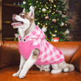 thumbnail image 5 of QBLEEV Dog Winter Coat Cold Weather British Plaid Dog Clothes for Small Medium Dogs，Warm Pet Dog Jacket with Detachable Hood and Soft Fleece Lining，Windproof Pet Vest Fuzzy Outwear, 5 of 7