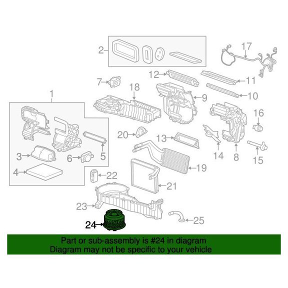 GM 23306919 Motor Asm-Blo