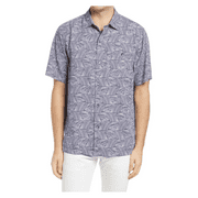 $135 Tommy Bahama Raffia Geo, Ocean Deep, Size M