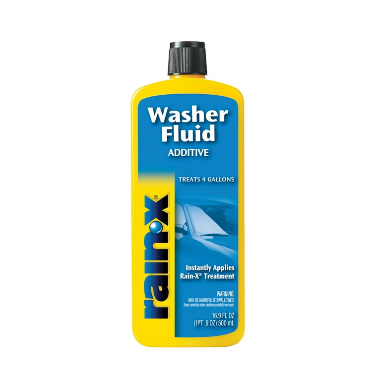 Rain-X Washer Fluid Additive 16.9 oz, Windshield Cleaner