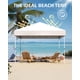 thumbnail image 3 of Heavy - duty, portable instant pop - up canopy tent con wheeled carry bag para uv protection, 3 of 7
