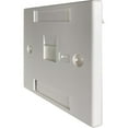 thumbnail image 4 of Eaton Tripp Lite Series 1-Port UK-Style Keystone Wall Plate, Unloaded Shuttered Module, Icon Tab, White, TAA, 4 of 6