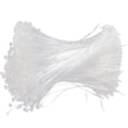 thumbnail image 3 of 5000pcs 8cm Plastic Tag Fasteners Tag Snap Lock Clothing Tag Security Loops (White), 3 of 4