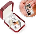 thumbnail image 3 of Picture Keychains Photo Frame Key Chain Pendant Photo Souvenir Decorative Buckle DIY Gift Key Chain, 3 of 7