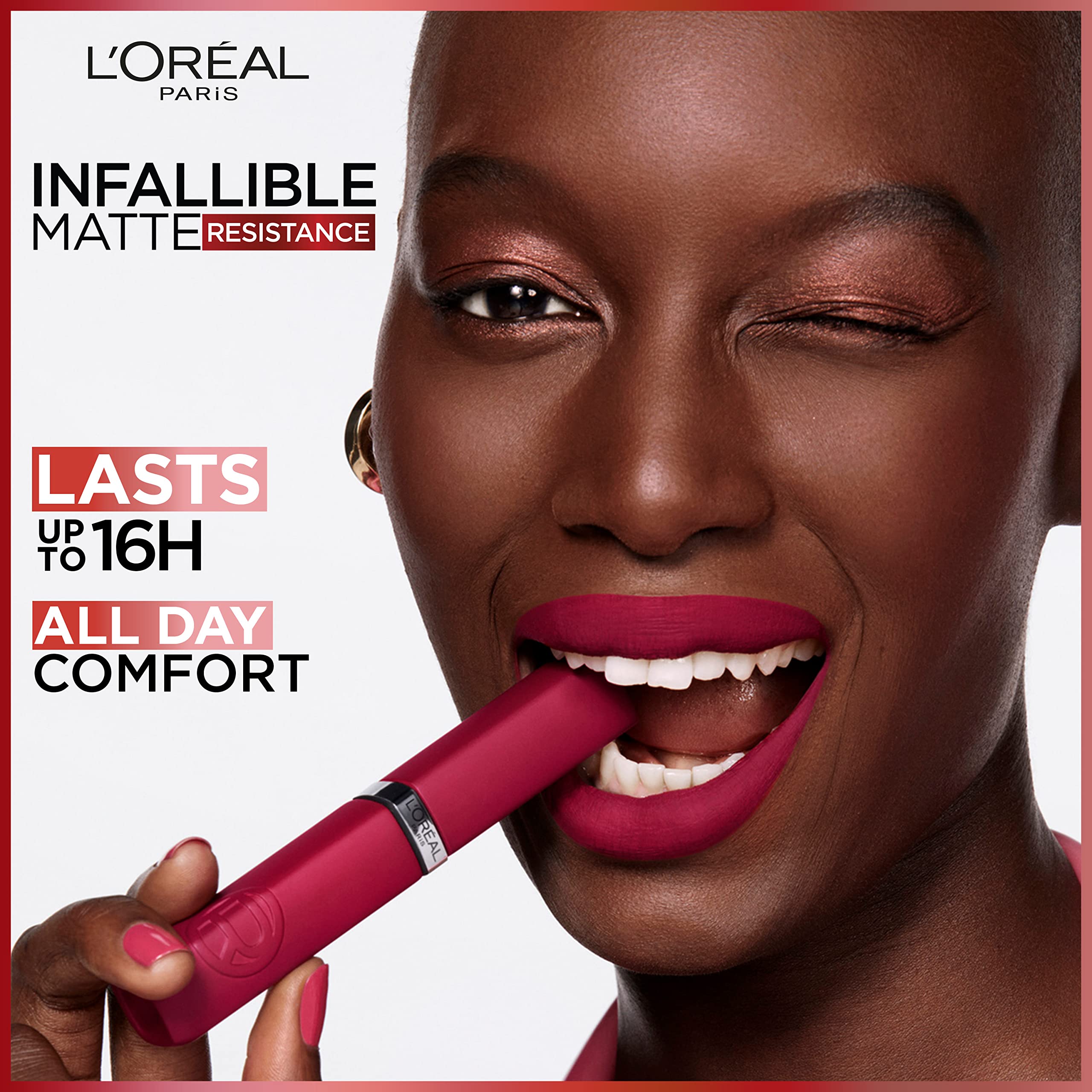 L’Oréal Infaillible Mega Top Gloss Lipgloss – Farbe 601, Glänzend & Voluminös